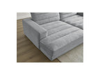 Sierra - Canapé Droit Fixe 4 Places Assise Profonde - Velours