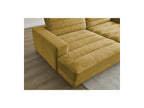 Sierra - Canapé Droit Fixe 4 Places Assise Profonde - Velours