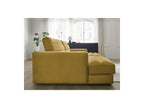 Sierra - Canapé Droit Fixe 4 Places Assise Profonde - Velours