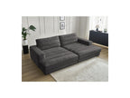 Sierra - Canapé Droit Fixe 4 Places Assise Profonde - Velours