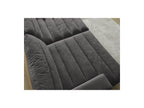 Sierra - Canapé Droit Fixe 4 Places Assise Profonde - Velours