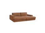 Sierra - Canapé Droit Fixe 4 Places Assise Profonde - Velours
