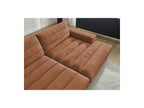 Sierra - Canapé Droit Fixe 4 Places Assise Profonde - Velours