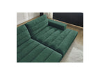 Sierra - Canapé Droit Fixe 4 Places Assise Profonde - Velours