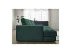 Sierra - Canapé Droit Fixe 4 Places Assise Profonde - Velours