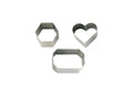 Aro Hexagonal De Acero Inoxidable - Ø 6 cm - Alt. 4,5 cm