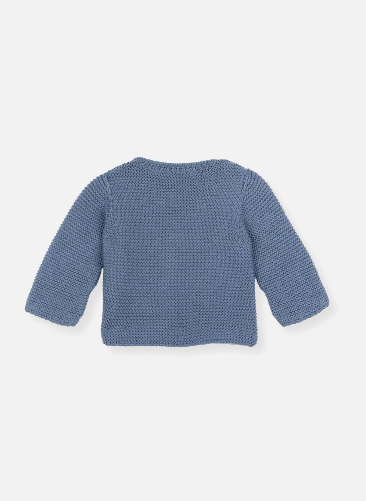Brassière En Coton Point Mousse - Bleu Orage