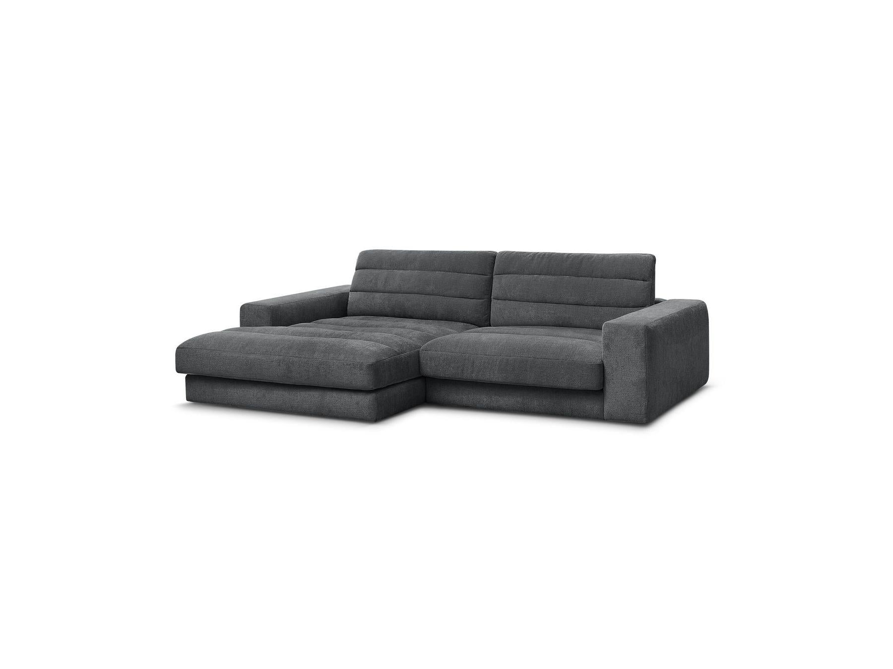 Sierra - Fixed Corner Sofa - Textured Fabric - Left-Hand Corner
