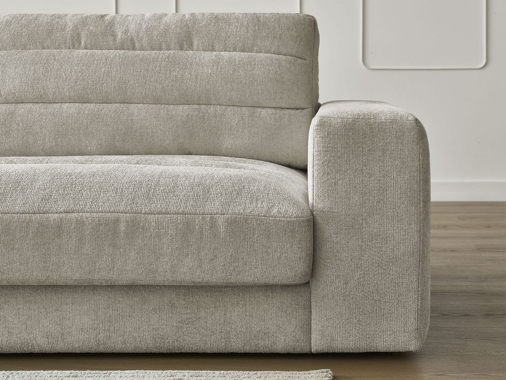 Sierra - Fixed Corner Sofa - Textured Fabric - Left-Hand Corner