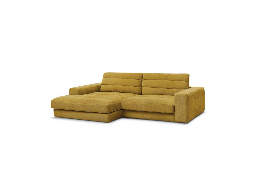 Sierra - Fixed Corner Sofa - Textured Fabric - Left-Hand Corner
