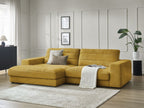 Sierra - Fixed Corner Sofa - Textured Fabric - Left-Hand Corner