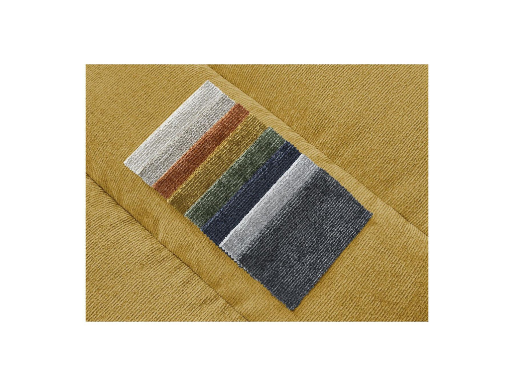Sierra - Fixed Corner Sofa - Textured Fabric - Left-Hand Corner