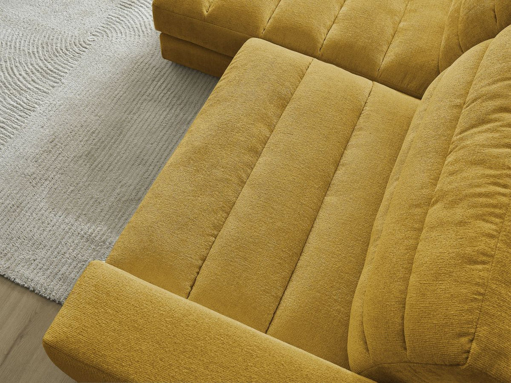 Sierra - Fixed Corner Sofa - Textured Fabric - Left-Hand Corner