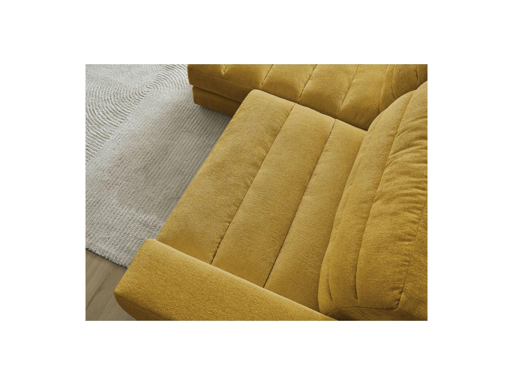 Sierra - Fixed Corner Sofa - Textured Fabric - Left-Hand Corner