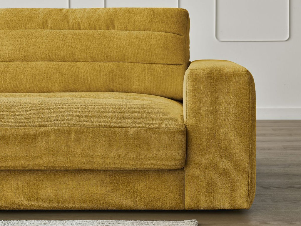Sierra - Fixed Corner Sofa - Textured Fabric - Left-Hand Corner