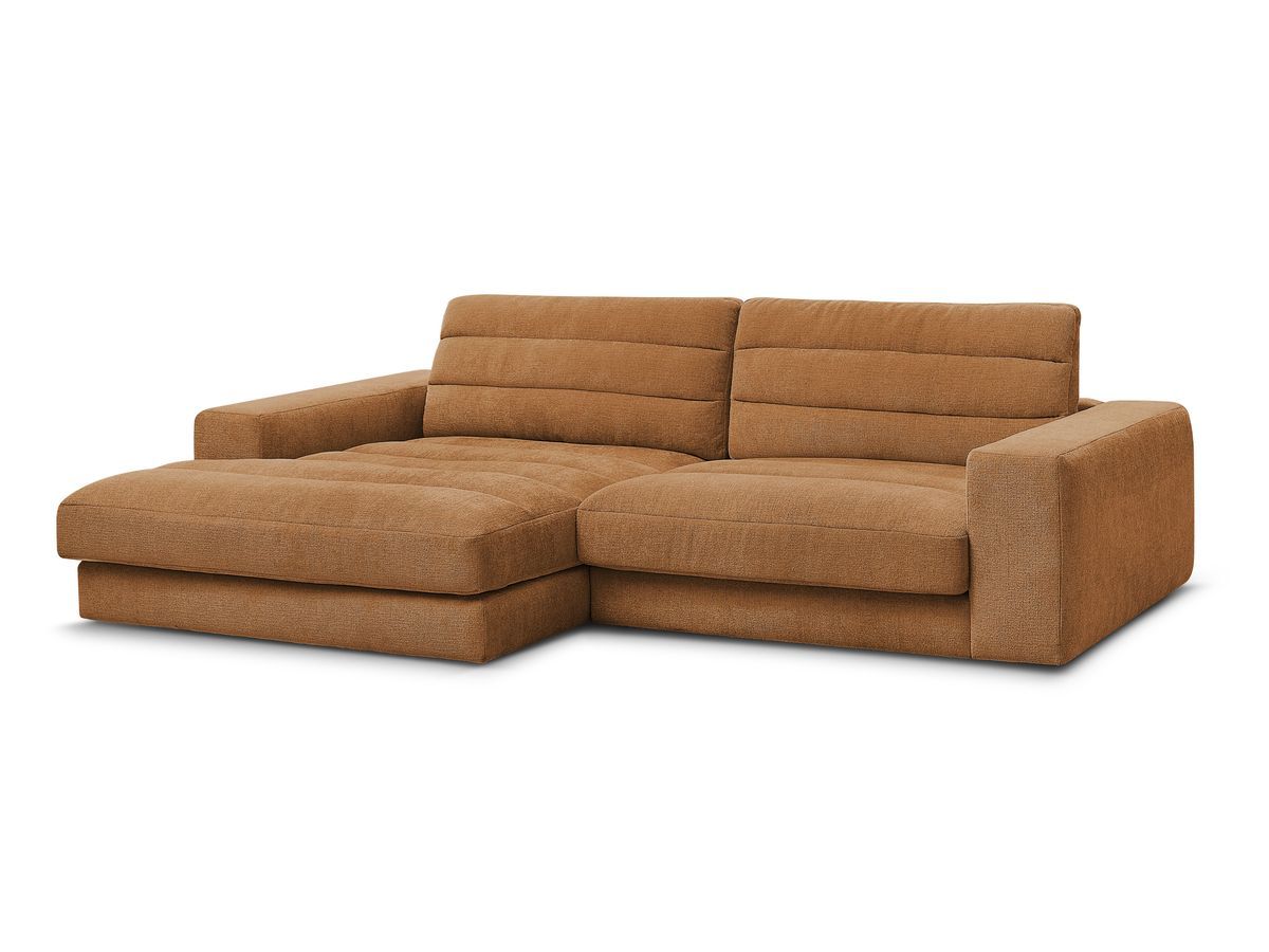 Sierra - Fixed Corner Sofa - Textured Fabric - Left-Hand Corner
