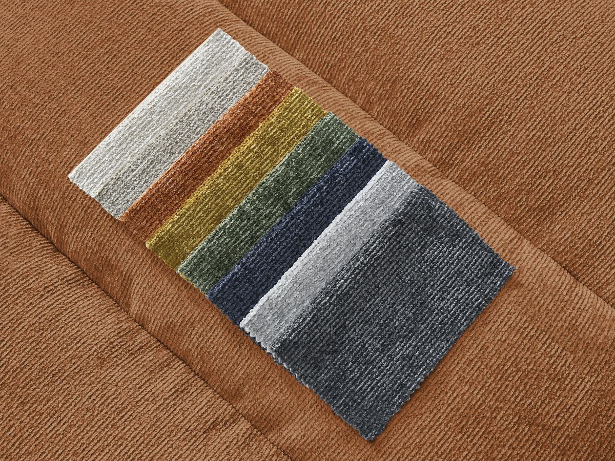 Sierra - Fixed Corner Sofa - Textured Fabric - Left-Hand Corner