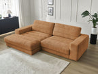 Sierra - Fixed Corner Sofa - Textured Fabric - Left-Hand Corner