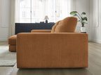 Sierra - Fixed Corner Sofa - Textured Fabric - Left-Hand Corner