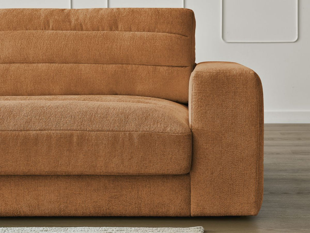 Sierra - Fixed Corner Sofa - Textured Fabric - Left-Hand Corner