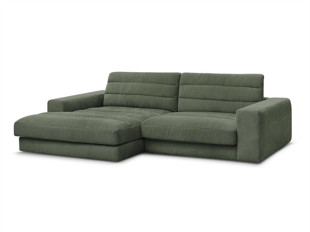 Sierra - Fixed Corner Sofa - Textured Fabric - Left-Hand Corner