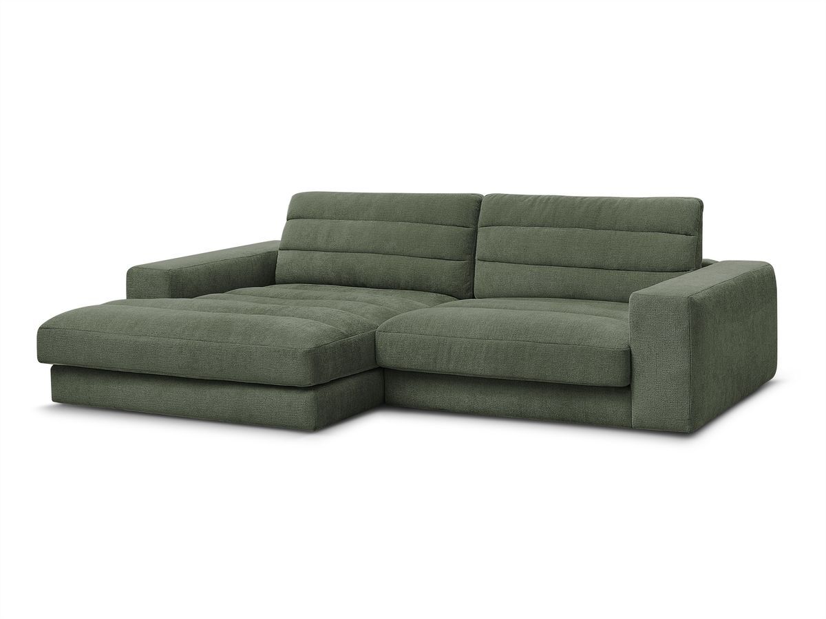 Sierra - Fixed Corner Sofa - Textured Fabric - Left-Hand Corner