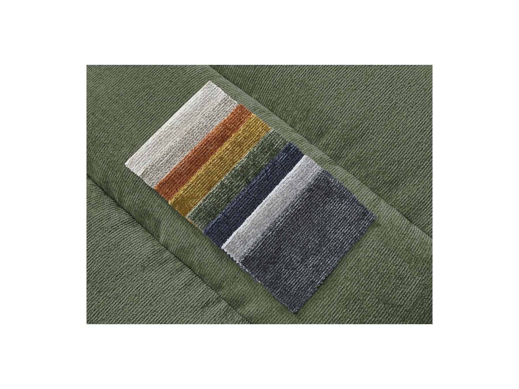 Sierra - Fixed Corner Sofa - Textured Fabric - Left-Hand Corner