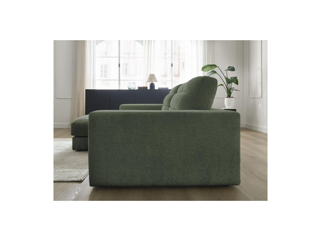 Sierra - Fixed Corner Sofa - Textured Fabric - Left-Hand Corner