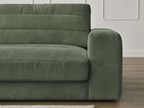 Sierra - Fixed Corner Sofa - Textured Fabric - Left-Hand Corner