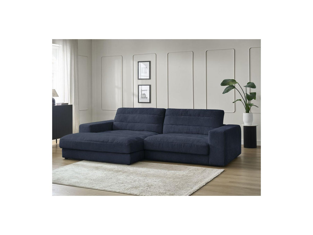 Sierra - Fixed Corner Sofa - Textured Fabric - Left-Hand Corner