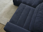 Sierra - Fixed Corner Sofa - Textured Fabric - Left-Hand Corner