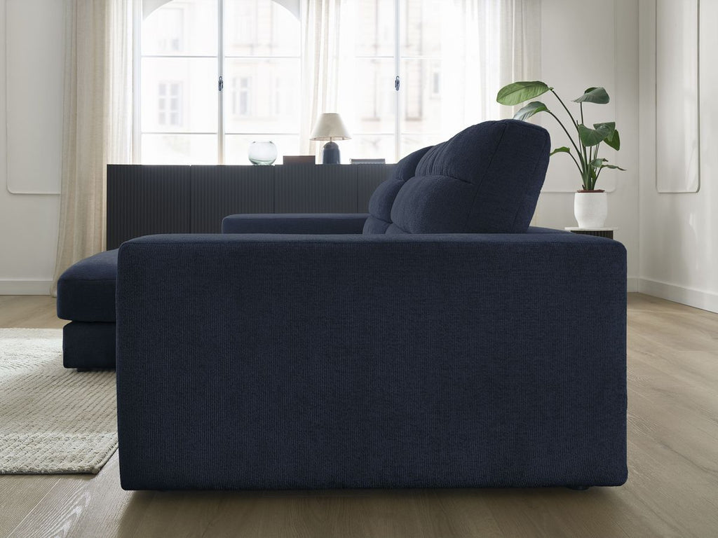 Sierra - Fixed Corner Sofa - Textured Fabric - Left-Hand Corner