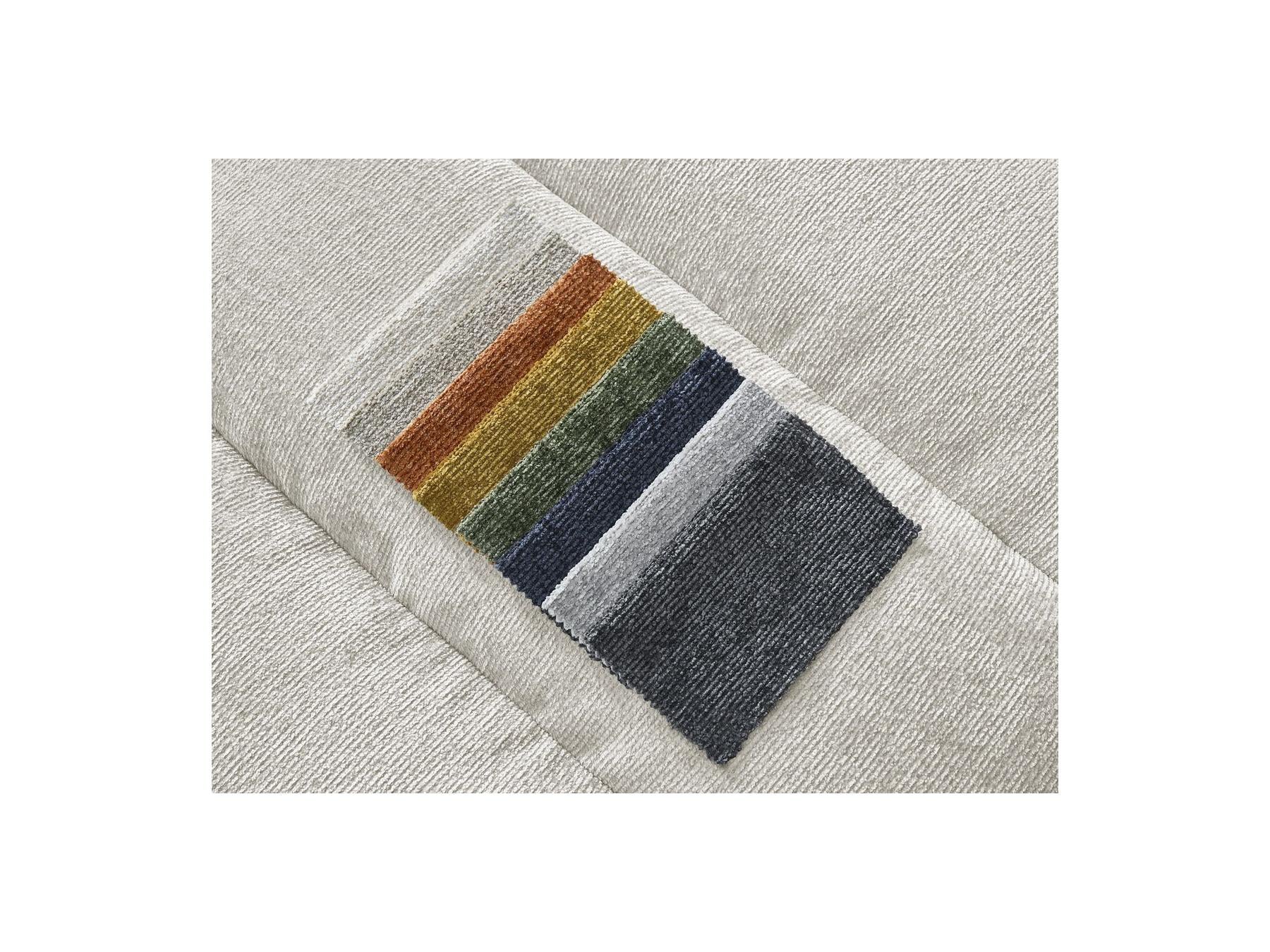 Sierra - Fixed Corner Sofa - Textured Fabric - Left-Hand Corner