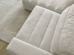 Sierra - Fixed Corner Sofa - Textured Fabric - Left-Hand Corner