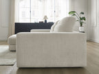 Sierra - Fixed Corner Sofa - Textured Fabric - Left-Hand Corner
