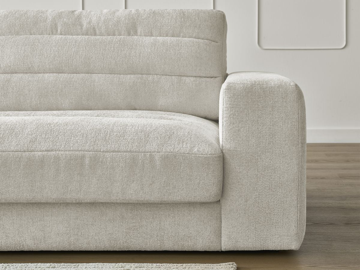 Sierra - Fixed Corner Sofa - Textured Fabric - Left-Hand Corner