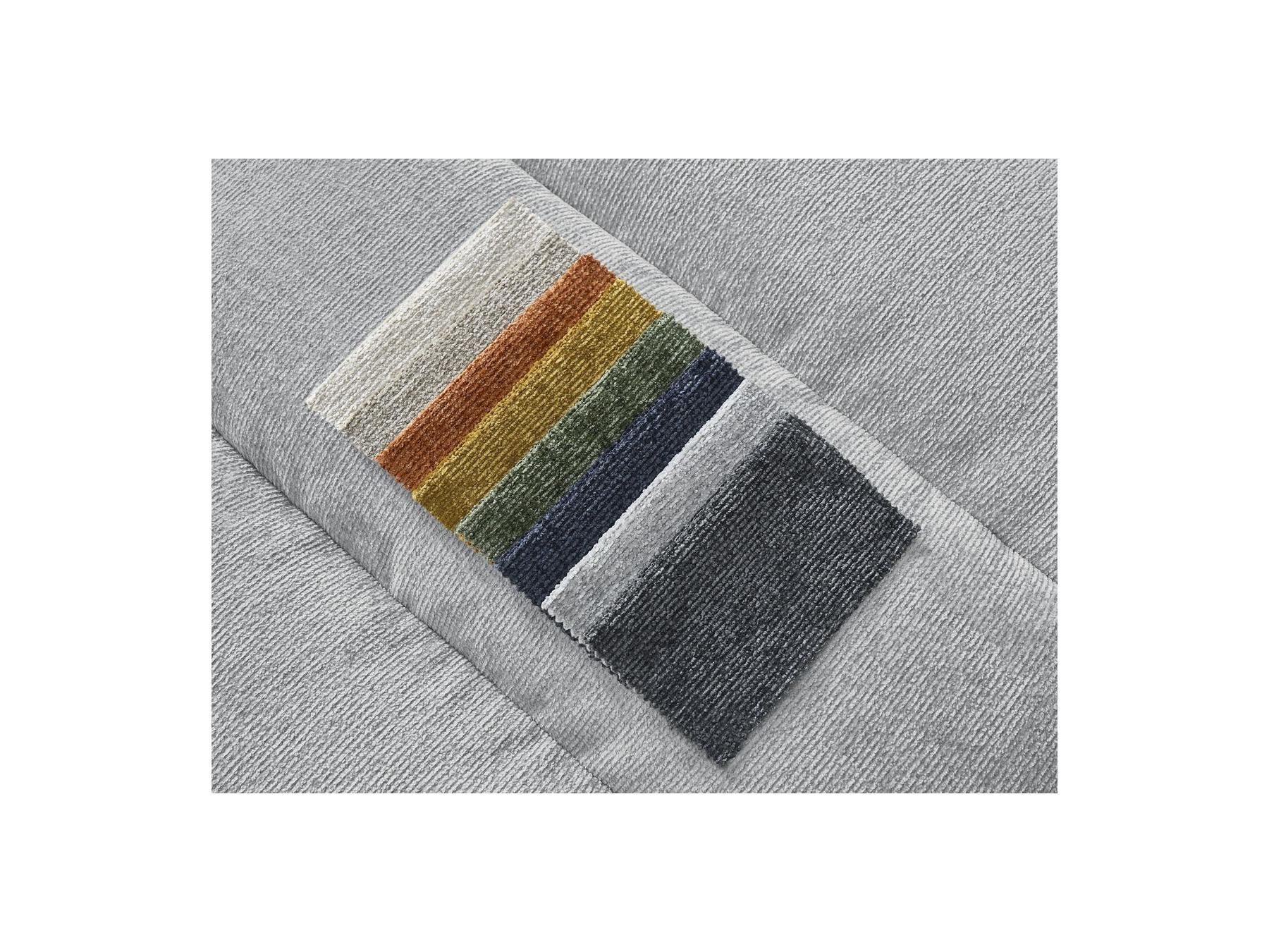 Sierra - Fixed Corner Sofa - Textured Fabric - Left-Hand Corner