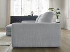 Sierra - Fixed Corner Sofa - Textured Fabric - Left-Hand Corner