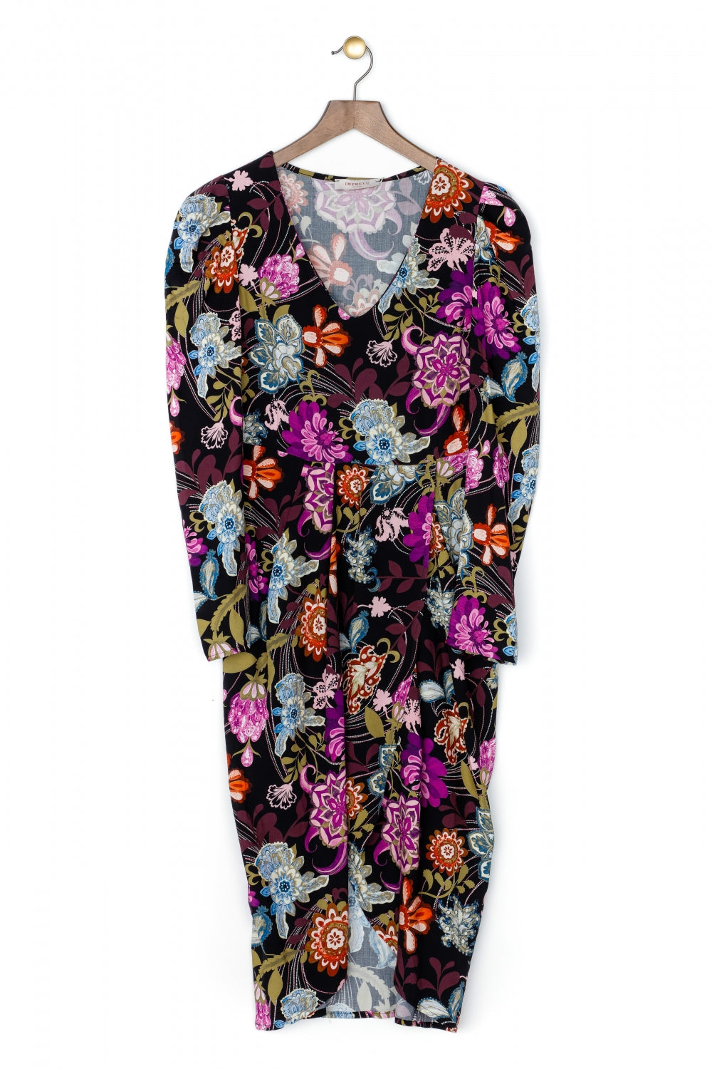 The Alyson Red Lily Dress Black