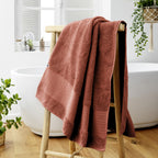 Garance - Bath Towel - Terracotta