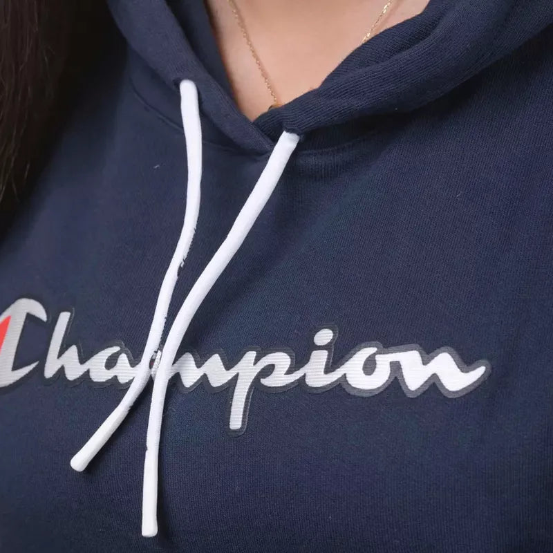 Sweat À Capuche Champion - Bleu Marine