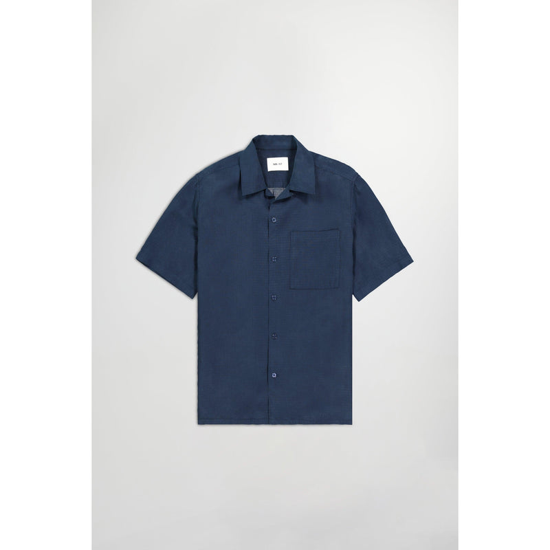 Julio SS Shirt - Navy Blue