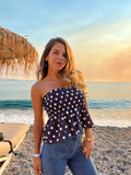 Celia Peplum Top