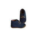 Lucien Lace-up Ankle Boots - Navy Blue Nubuck - Unisex