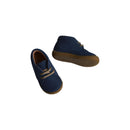 Lucien Lace-up Ankle Boots - Navy Blue Nubuck - Unisex