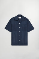NN07 - Chemise Daniel SS - Navy Blue