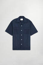Camisa Daniel SS - Navy Blue
