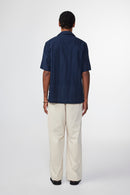NN07 - Chemise Daniel SS - Navy Blue