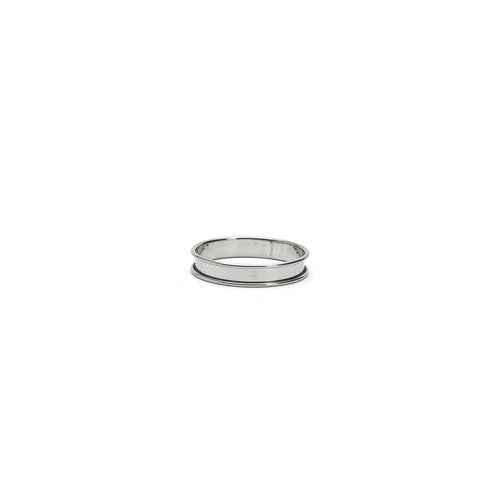 Cercle À Tarte Inox Perforé - Hauteur 2cm - Ø10cm - Inox