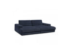 Sierra - Canapé Droit Fixe 4 Places Assise Profonde - Tissu Texturé